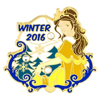 Belle Winter 2016 Disney Pin