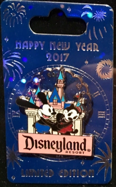 Disneyland New Year 2017 Pin