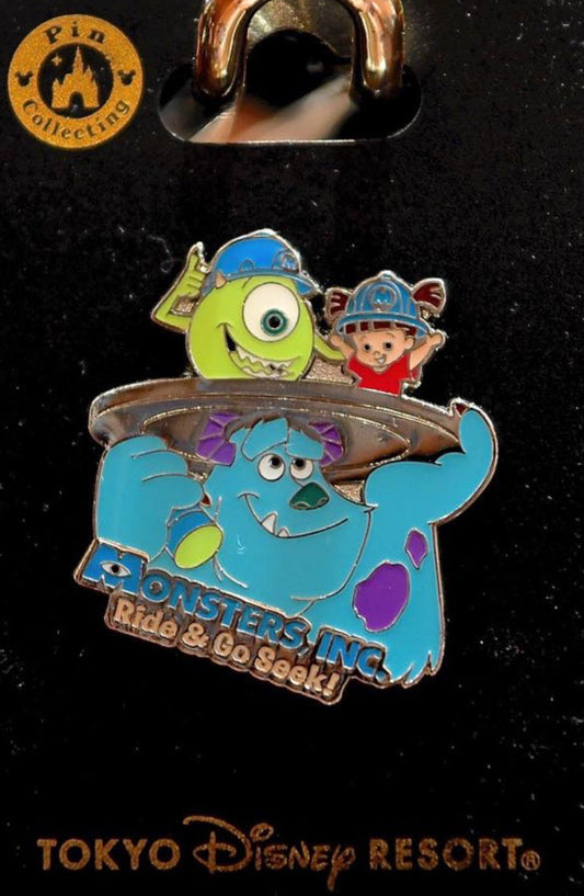 Monsters Inc Ride & Go Seek - Tokyo Pin