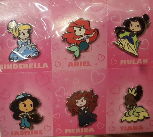Disney Princesses Pin Set