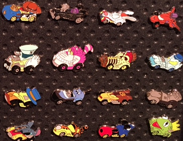 Disney Racer Mystery Pin Collection 2016