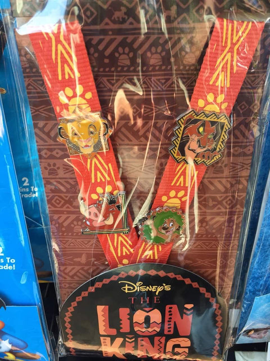 Lion King Disney Pin Trading Starter Set