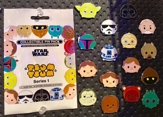 Star Wars Tsum Tsum Series 1 Pins