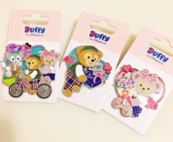 Valentine's Day Duffy and Friends Pins - 2017