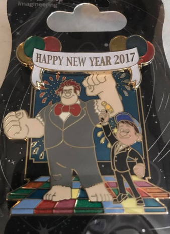 WDI New Year 2017 Pin = Wreck it Ralph