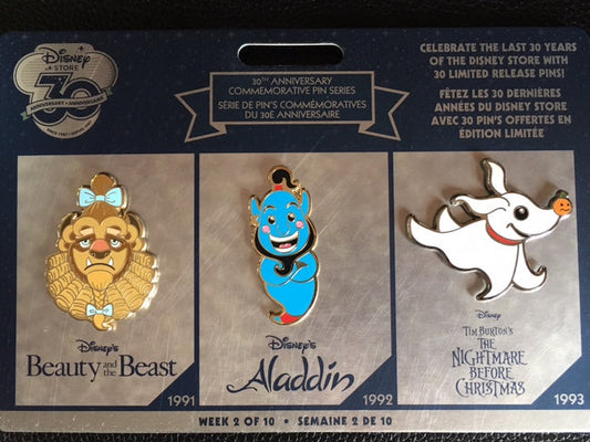 30th Anniversary Disney Store Pins – Week 2