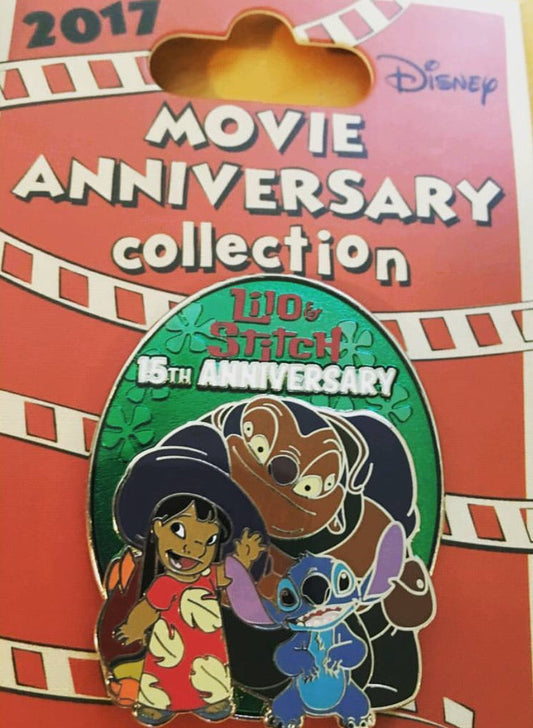 Cast Member Movie Anniversary Lilo and Stitch Pin