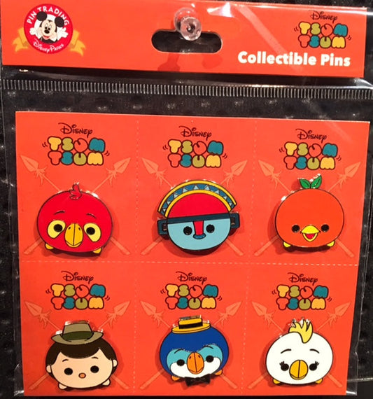 Tsum Tsum Adventureland Pin Set