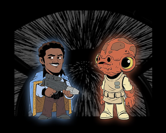 Admiral Ackbar & Lando Calrissian Pin 2-Pack