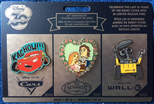 Disney Store 30th Anniversary Pins Week 7