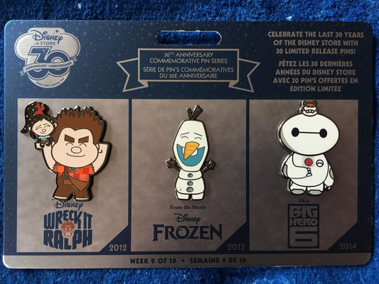 Disney Store 30th Anniversary Pins Week 9