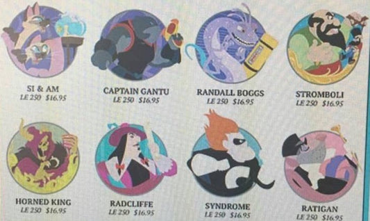 Disney Villains WDI Pins Series 4
