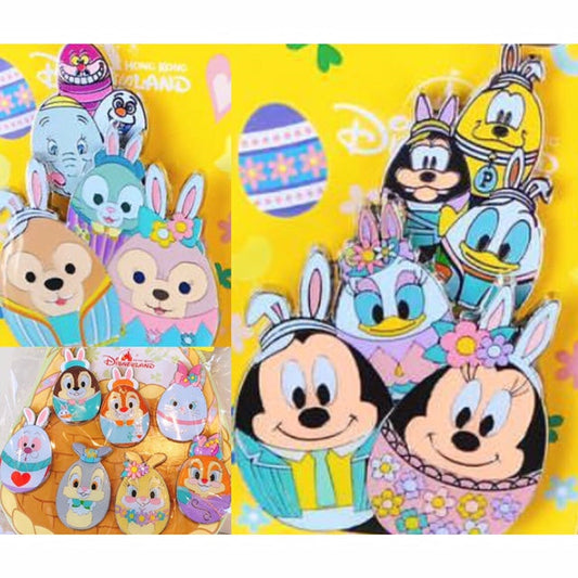 Hong Kong Disneyland Easter Pins 2017