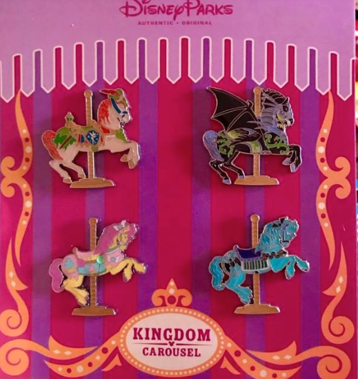 Kingdom Carousel Pin Set