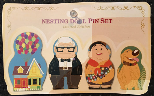 UP Nesting Doll Pin Set