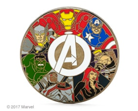 Disney Store Avengers Pin