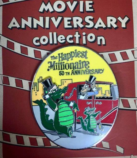 Cast Member Movie Anniversary Happiest Millionaire Pin