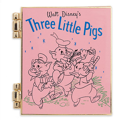 Three Little Pigs Pin