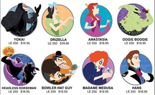 Disney Villains WDI Pins Series 5