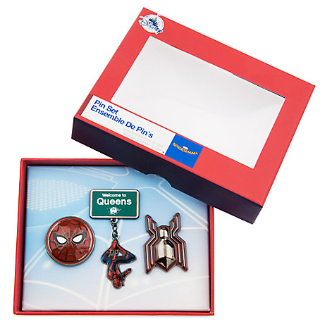 Disney Store Spider-Man Homecoming Pin Set