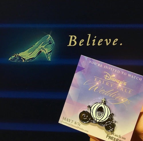 Disney Weddings Cinderella Coach Pin