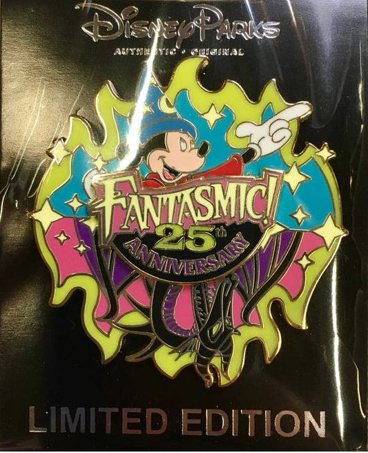Fantasmic! 25th Anniversary Cast Member Pin