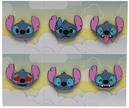 Stitch Emoji Pins