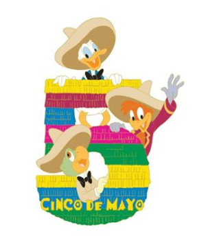 Three Caballeros Cinco De Mayo Pin - DSSH