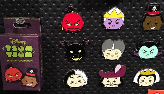 Tsum Tsum Villains Pin Set