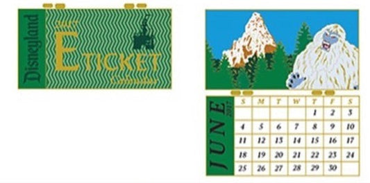 WDI 2017 Calendar Pin – Matterhorn Bobsleds
