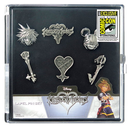 Kingdom Hearts Pin Set - SDCC 2017