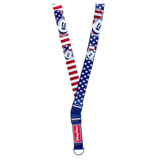 Mickey Americana Lanyard