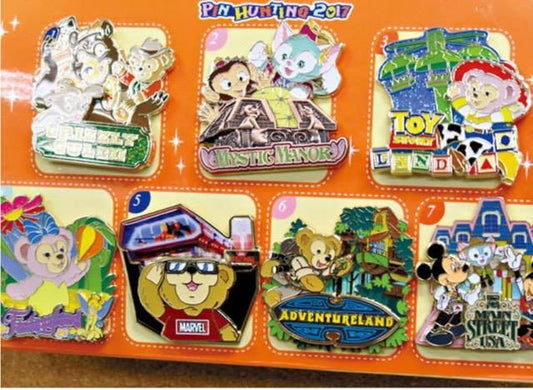 Pin Hunting 2017 - Hong Kong Disneyland