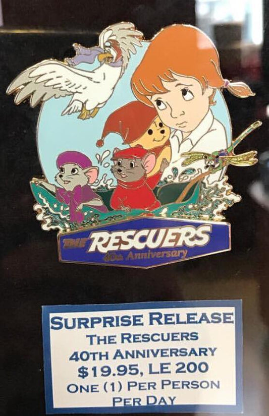 Surprise Rescuers 40th Anniversary Pin