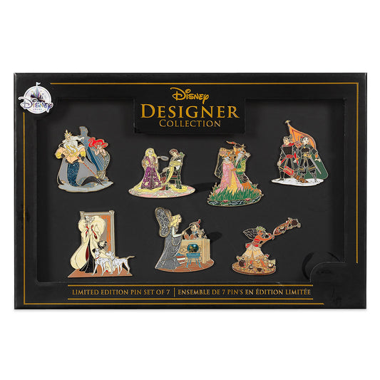 Disney Designer Collection Pin Set - D23 Expo 2017