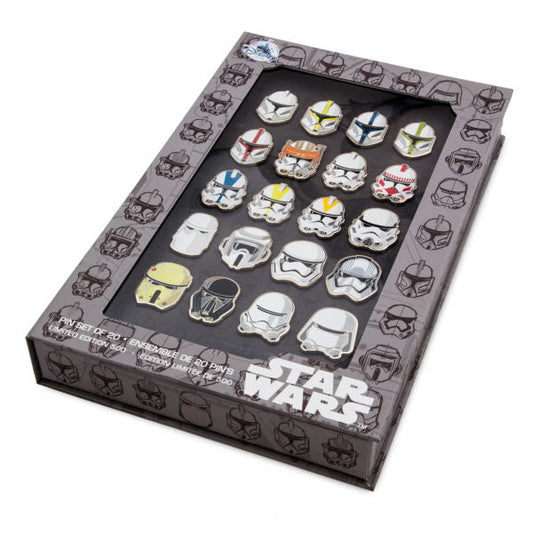 Disney Store Star Wars Helmets Pin Set - D23 Expo 2017