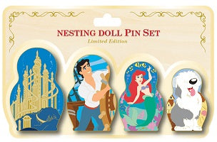 Little Mermaid Nesting Dolls
