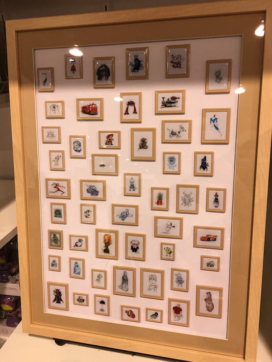 Pixar Framed Pin Set - D23 Expo 2017