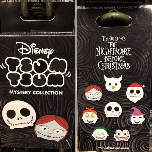 The Nightmare Before Christmas Tsum Tsum Mystery Pin Box
