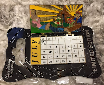 WDI 2017 Calendar Pin – Splash Mountain