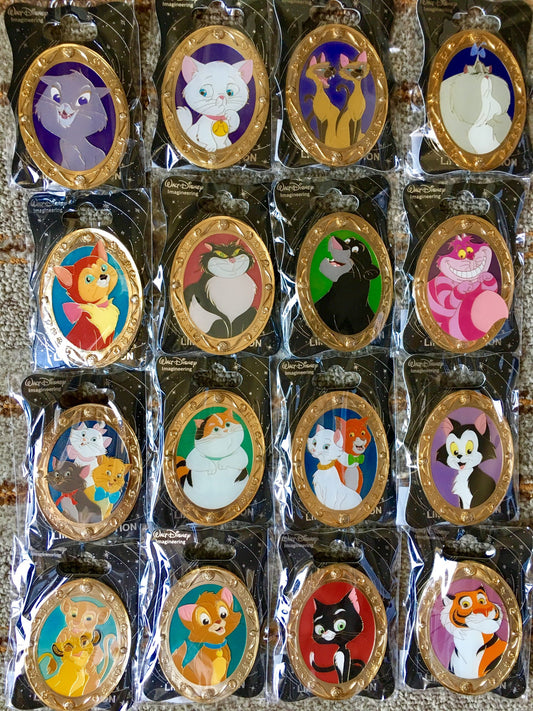 WDI Disney Cats Pins 2017