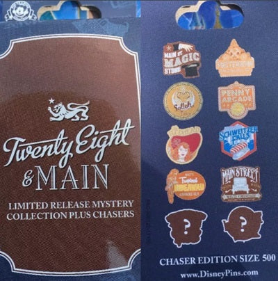 28 & Main Disneyland Mystery Pin Set