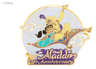 Aladdin 25th Anniversary Pin – Disney Store UK