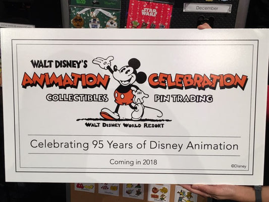 Animation Celebration Pin Event Announcement- Epcot