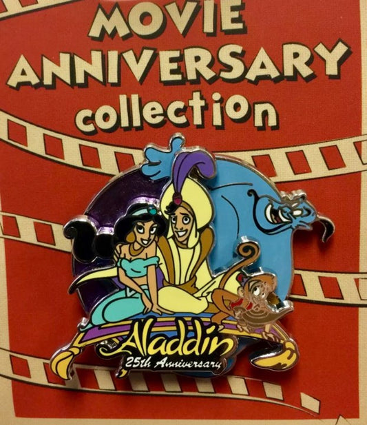 Cast Member Movie Anniversary Aladdin Pin