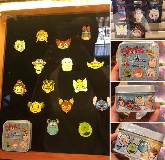 Disney Emoji Mystery Pin Collection