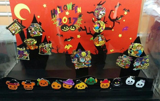 Hallowen 2017 Pins - Hong Kong