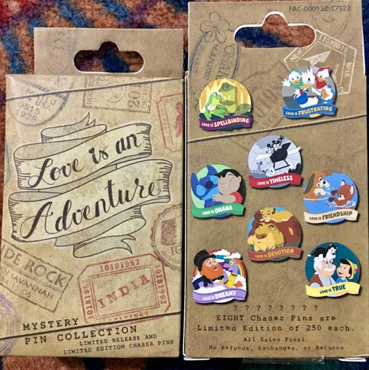 Love is an Adventure Mystery Pin Collection - Limited Release