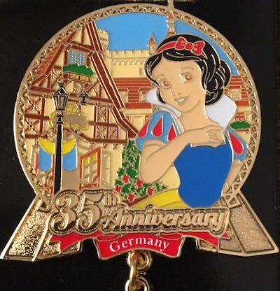 Snow White Epcot 35th Pin