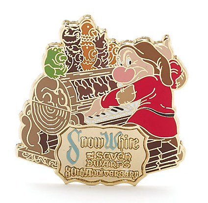 Snow White and the Seven Dwarfs 80th Anniversary Pin - Disney Store UK